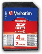  Verbatim SDHC 4GB Class 10  - Memory Card