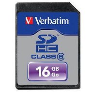 Verbatim Secure Digital 16GB SDHC Class 6 - Paměťová karta
