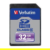 Verbatim Secure Digital 32GB SDHC Class 6 - Memory Card