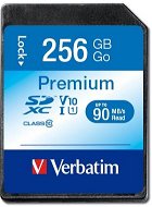 VERBATIM Premium SDXC 256GB UHS-I V10 U1 - Memóriakártya