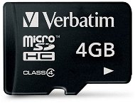Verbatim Micro SDHC 4 GB Class 4 - Pamäťová karta