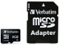 Verbatim Micro 8GB SDHC Class 4 + SD-Adapter - Speicherkarte