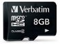 Verbatim Micro Secure Digital (Micro SD) 8GB SDHC Class 4 - Speicherkarte
