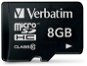  Verbatim Micro SDHC 8GB Class 10  - Memory Card