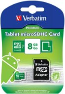  Verbatim Mobile Micro 8GB SDHC UHS-1 Class 10 + SD Adapter  - Memory Card
