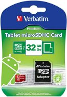Verbatim Micro SDHC 32GB Mobile UHS-1 Class 10 + SD adaptér - Pamäťová karta