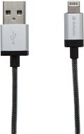 Verbatim Lightning Cable Sync & Charge 30cm, Silver - Data Cable