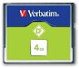  Verbatim Compact Flash Card High Speed \u200b\u200b4 GB  - Memory Card