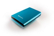Verbatim 2.5 &#39;Store&#39; n &#39;Go USB HDD 500 GB - Caribbean blue - External Hard Drive