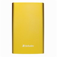 Verbatim 2.5" Store 'n' Go USB HDD 1000GB - Sunkissed Yellow - External Hard Drive