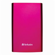 Verbatim 2.5" Store 'n' Go USB HDD 1000GB - Hot Pink - External Hard Drive