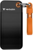 VERBATIM Pocket SSD 512GB black/orange - External Hard Drive