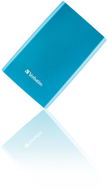 Verbatim 2.5" Store 'n' Go USB HDD 1TB - Caribbean Blue - External Hard Drive