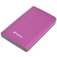 Verbatim 2.5" Store 'n' Go USB HDD 1000GB - hot pink - External Hard Drive