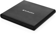 Külső meghajtó Verbatim Mobile DVD ReWriter USB 2.0 Black (Light version) - Externí mechanika
