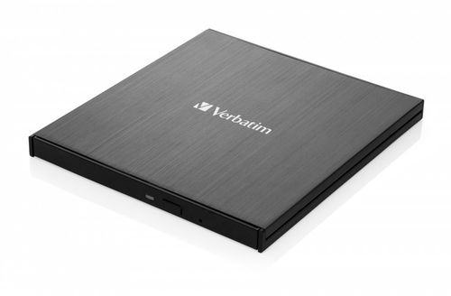 VERBATIM CD/DVD Slimline USB-C, černá - Externí vypalovačka - Hlavní obrázek
