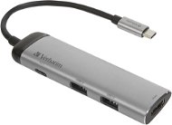 VERBATIM USB-C Multiport HUB USB 3.1 GEN 1 / 2x USB 3.0 / HDMI - Port replikátor