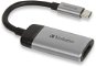 VERBATIM USB-C auf HDMI 4K ADAPTER - USB 3.1 GEN 1/ HDMI, - 10 cm - Adapter