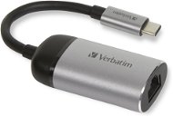 Adapter VERBATIM USB-C TO GIGABIT ETHERNET ADAPTER, 10cm - Redukce