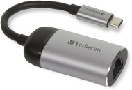 VERBATIM USB-C TO GIGABIT ETHERNET ADAPTER, 10 cm - Átalakító