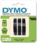 TZ Tape  Dymo 3D tape, black, 1 blister / 3 pcs, 9 mm × 3 m - TZ páska