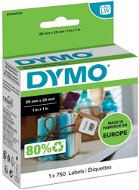 Dymo LabelWriter štítky 25 × 25 mm, 750 ks - Papierové štítky