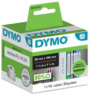 Dymo LabelWriter štítky 38 × 190 mm, 110 ks - Papírové štítky