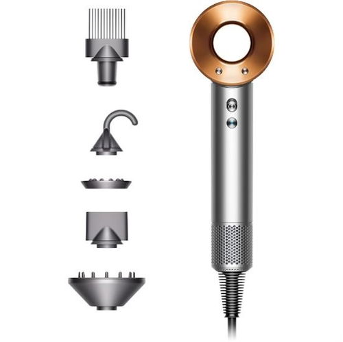 Dyson Supersonic HD07 strieborná/medená - Fén na vlasy - Hlavný obrázok