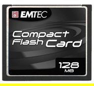 EMTEC Compact Flash 128MB - Memory Card