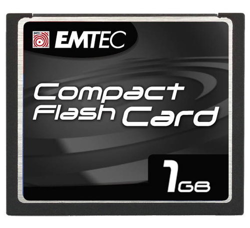 EMTEC Compact Flash 1GB 80x - Memory Card - Main image