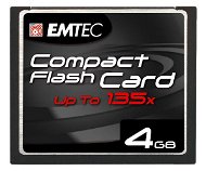 EMTEC Compact Flash 4GB 135x - Speicherkarte