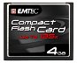 EMTEC Compact Flash 4GB 135x - Memory Card