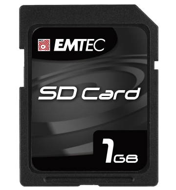EMTEC Secure Digital 1GB - Memory Card - Main image