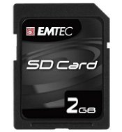 EMTEC Secure Digital 2GB High Speed 50x - Memory Card