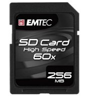 EMTEC Secure Digital 256MB High Speed 60x - Memory Card