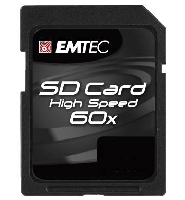 EMTEC Secure Digital 4GB High Speed 60x - Memory Card - Main image