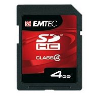 EMTEC Secure Digital 4GB SDHC Class 4 - Speicherkarte