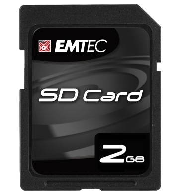 EMTEC Secure Digital 2GB High Speed 133x - Memory Card - Main image