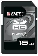EMTEC SDHC 16GB Class 10 - Speicherkarte