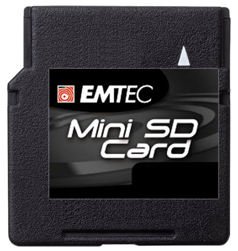 EMTEC Mini Secure Digital (SDHC) 4GB - Memory Card - Main image