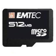 EMTEC Micro Secure Digital (Micro SD) 512MB High Speed 60x - Memory Card
