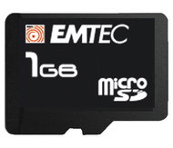 EMTEC Micro Secure Digital (Micro SD) 1GB - Memory Card