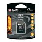 EMTEC Micro SDHC 4GB + SD adapter - Memory Card