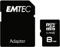 EMTEC Micro SDHC 8GB + SD adaptér - Pamäťová karta