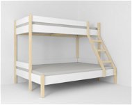 Dětská patrová postel EPP 140, příprava na rošty, bez matrací - Postel