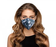 10× Český respirátor FFP2 - Maskáč modrý - Respirátor