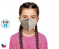 10× Český respirátor FFP2 pro děti - béžový - Respirátor