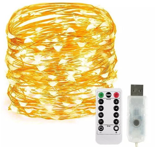 X-Site LED světelný řetěz TXD-001 5 m bílý - Světelný řetěz - Main image