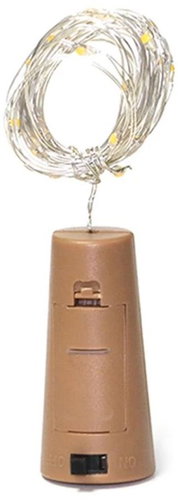 X-Site LED bottle light chain THD-012 1,5 m white - Light Chain - Main image