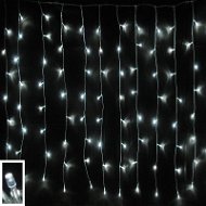 X-Site LED světelný závěs CLD-004 3 × 3 m bílý - Vánoční osvětlení